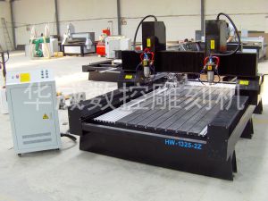乌鲁木齐新区双头立体多功能石材雕刻机HW-1325-2Z